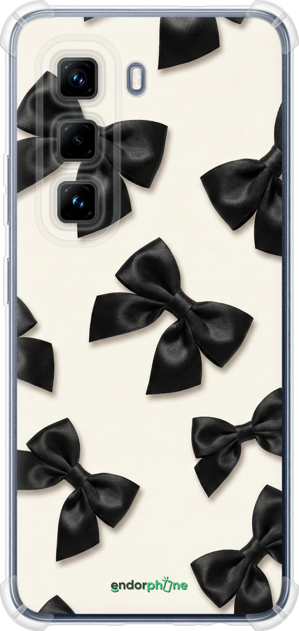 Силіконовий протиударний с посиленими кутами чехол Dark Coquette для Infinix Hot 50 Pro 4G - 6765sp-3871 изображение 