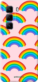 Силіконовий чехол Rainbows для Infinix Hot 50 Pro 4G - 4478u-3871 изображение 