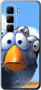 Силиконовый чехол Angry Birds для Infinix Hot 50 Pro 4G - 6008u-3871 изображение 