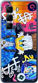 Силіконовий чехол Скрудж 2 для Infinix Hot 50 Pro 4G - 6285u-3871 изображение 