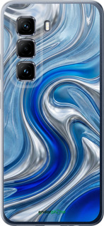 Силіконовий чехол Liquid Chrome для Infinix Hot 50 Pro 4G - 6781u-3871 изображение 