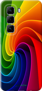 Силиконовый чехол Радужный вихрь для Infinix Hot 50 Pro 4G - 747u-3871 изображение 