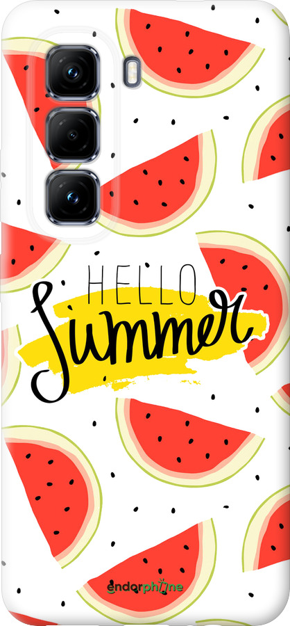Силіконовий чехол Hello Summer для Infinix Hot 50 Pro 4G - 4356u-3871 изображение 