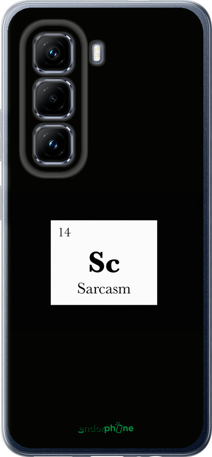 Силіконовий чехол Сарказм для Infinix Hot 50 Pro 4G - 4501u-3871 изображение 