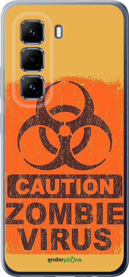 Силіконовий чехол Biohazard 1 для Infinix Hot 50 Pro 4G - 4817u-3871 изображение 