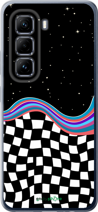 Силіконовий чехол Абстрактний космос для Infinix Hot 50 Pro 4G - 5512u-3871 изображение 