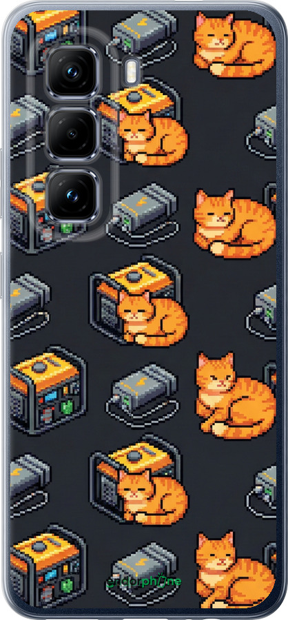 Силиконовый чехол Autonomous Zone для Infinix Hot 50 Pro 4G - 6771u-3871 изображение 