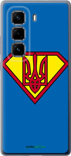 Силиконовый чехол Супер Тризуб для Infinix Hot 50 Pro+ 4G - 1164u-3870 изображение 