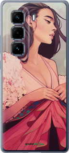 Силиконовый чехол Kelsey Beckett для Infinix Hot 50 Pro+ 4G - 4034u-3870 изображение 