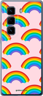 Силиконовый чехол Rainbows для Infinix Hot 50 Pro+ 4G - 4478u-3870 изображение 