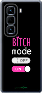 Силіконовий чехол Bitch mode для Infinix Hot 50 Pro+ 4G - 4548u-3870 изображение 