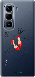 Силиконовый чехол Женщина для Infinix Hot 50 Pro+ 4G - 4599u-3870 изображение 