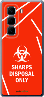 Силиконовый чехол biohazard 27 для Infinix Hot 50 Pro+ 4G - 4843u-3870 изображение 