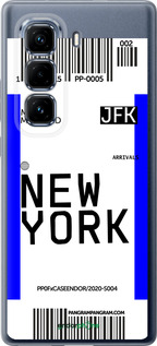 Силіконовий чехол New York для Infinix Hot 50 Pro+ 4G - 4861u-3870 изображение 