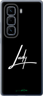 Силіконовий чехол Lady 2 для Infinix Hot 50 Pro+ 4G - 4867u-3870 изображение 