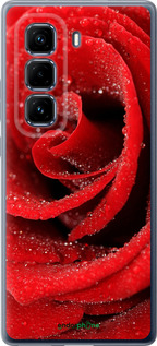 Силіконовий чехол Червона троянда для Infinix Hot 50 Pro+ 4G - 529u-3870 изображение 