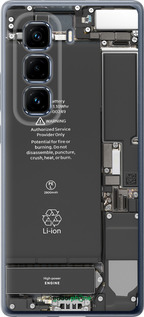 Силиконовый чехол Детали смартфона для Infinix Hot 50 Pro+ 4G - 5487u-3870 изображение 