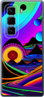 Силіконовий чехол Абстракція v3 для Infinix Hot 50 Pro+ 4G - 5620u-3870 изображение 