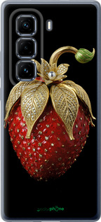 Силиконовый чехол Клубника v3 для Infinix Hot 50 Pro+ 4G - 5638u-3870 изображение 