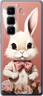 Силіконовий чехол Зайчик для Infinix Hot 50 Pro+ 4G - 5669u-3870 изображение 