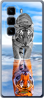 Силіконовий чехол Тигр для Infinix Hot 50 Pro+ 4G - 6016u-3870 изображение 