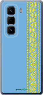 Силиконовый чехол Вышиванка 33 для Infinix Hot 50 Pro+ 4G - 602u-3870 изображение 