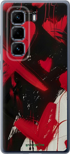Силіконовий чехол XO Love для Infinix Hot 50 Pro+ 4G - 6044u-3870 изображение 