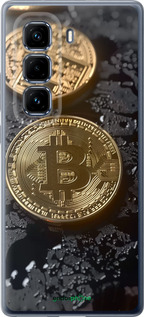 Силиконовый чехол Вулканический Bitcoin для Infinix Hot 50 Pro+ 4G - 6092u-3870 изображение 