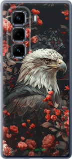 Силиконовый чехол Цветочный страж для Infinix Hot 50 Pro+ 4G - 6102u-3870 изображение 