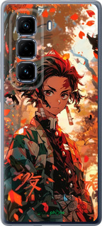 Силиконовый чехол Tanjiro для Infinix Hot 50 Pro+ 4G - 6130u-3870 изображение 