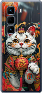 Силиконовый чехол China Cat v2 для Infinix Hot 50 Pro+ 4G - 6135u-3870 изображение 
