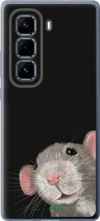 Силиконовый чехол The Peeking Rat для Infinix Hot 50 Pro+ 4G - 6442u-3870 изображение 
