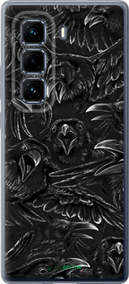 Силіконовий чехол Вороня лють для Infinix Hot 50 Pro+ 4G - 6474u-3870 изображение 
