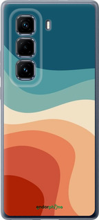 Силіконовий чехол У стилі ретро з хвилями для Infinix Hot 50 Pro+ 4G - 6531u-3870 изображение 