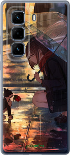 Силиконовый чехол Anime для Infinix Hot 50 Pro+ 4G - 6609u-3870 изображение 