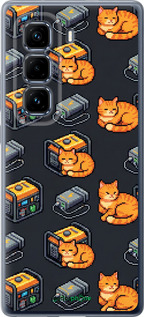 Силиконовый чехол Autonomous Zone для Infinix Hot 50 Pro+ 4G - 6771u-3870 изображение 