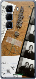 Силиконовый чехол Aesthetic Scrapbook Collage для Infinix Hot 50 Pro+ 4G - 6773u-3870 изображение 