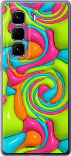 Силиконовый чехол Y2K Jelly Dream для Infinix Hot 50 Pro+ 4G - 6780u-3870 изображение 