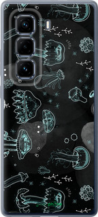 Силиконовый чехол Медузы для Infinix Hot 50 Pro+ 4G - 906u-3870 изображение 