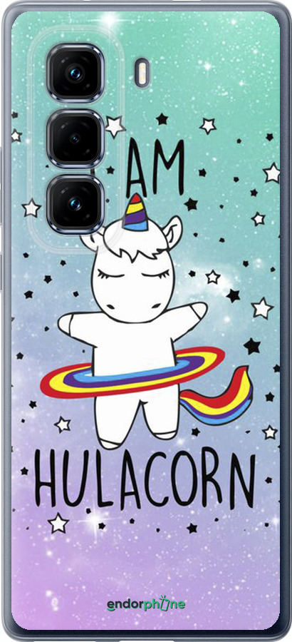 Силіконовий чехол Ай ем хулакорн для Infinix Hot 50 Pro+ 4G - 3976u-3870 изображение 
