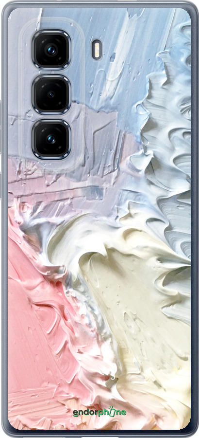 Силиконовый чехол Пастель v1 для Infinix Hot 50 Pro+ 4G - 3981u-3870 изображение 
