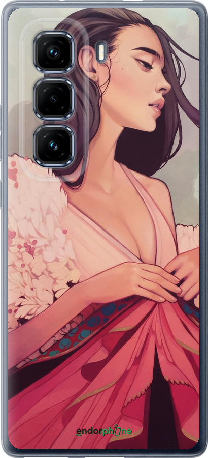 Силиконовый чехол Kelsey Beckett для Infinix Hot 50 Pro+ 4G - 4034u-3870 изображение 