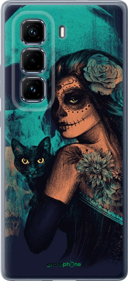 Силіконовий чехол Fantasy girl для Infinix Hot 50 Pro+ 4G - 4133u-3870 изображение 