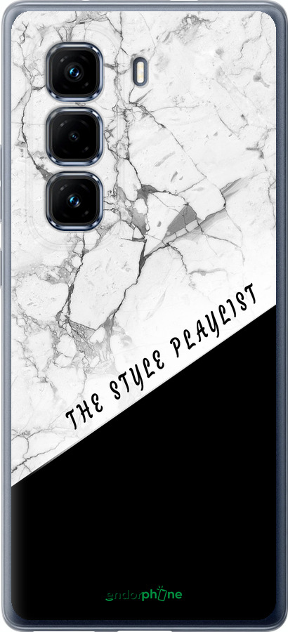 Силіконовий чехол The style playlist для Infinix Hot 50 Pro+ 4G - 4308u-3870 изображение 