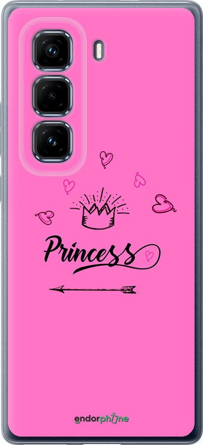 Силиконовый чехол Princess для Infinix Hot 50 Pro+ 4G - 4361u-3870 изображение 