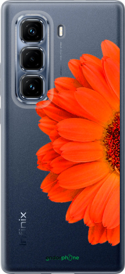 Силиконовый чехол Гербера 1 для Infinix Hot 50 Pro+ 4G - 4534u-3870 изображение 