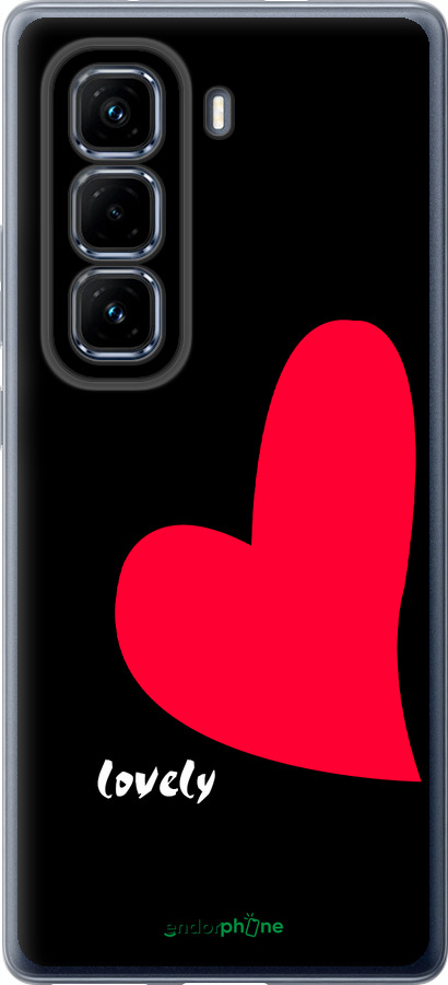 Силіконовий чехол Lovely для Infinix Hot 50 Pro+ 4G - 4580u-3870 изображение 