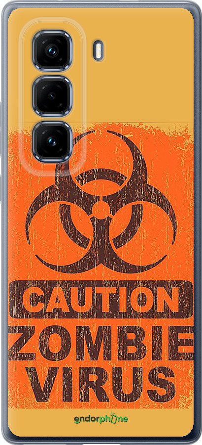Силіконовий чехол Biohazard 1 для Infinix Hot 50 Pro+ 4G - 4817u-3870 изображение 
