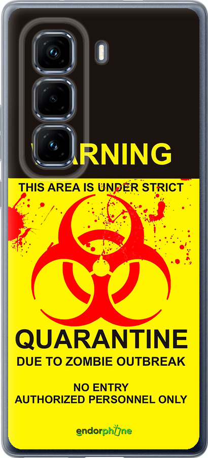 Силиконовый чехол Biohazard  9 для Infinix Hot 50 Pro+ 4G - 4825u-3870 изображение 