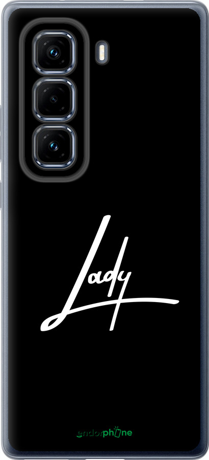Силіконовий чехол Lady 2 для Infinix Hot 50 Pro+ 4G - 4867u-3870 изображение 